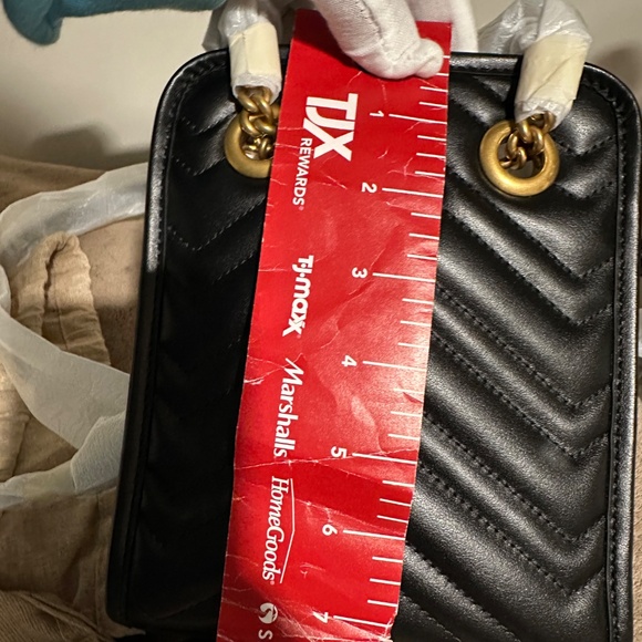 NWOT Gucci Black Marmont Matelasse Mini Bag - Picture 11 of 14